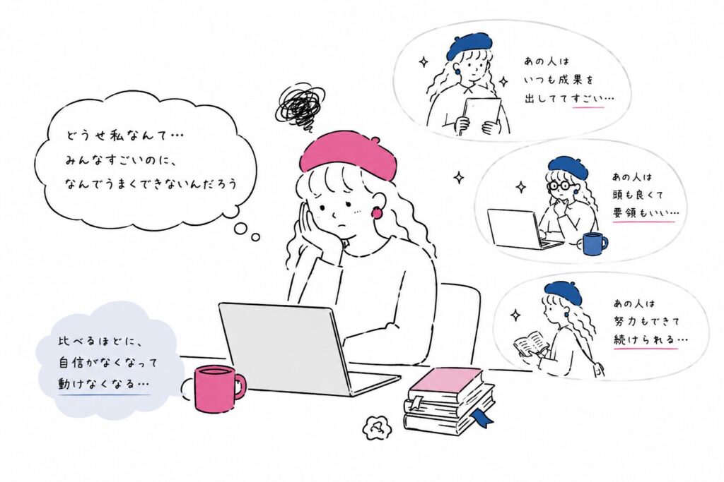 自信がなくて行動できない5つのパターン