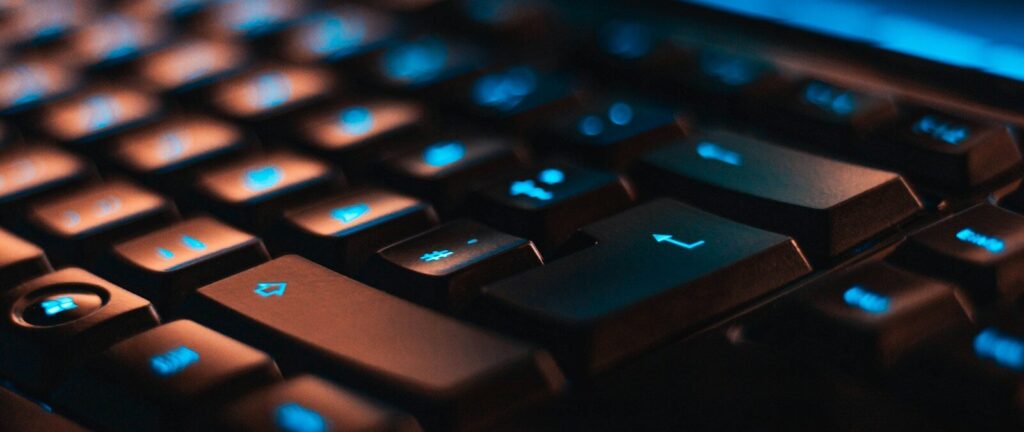 closeup photo of computer keyboard