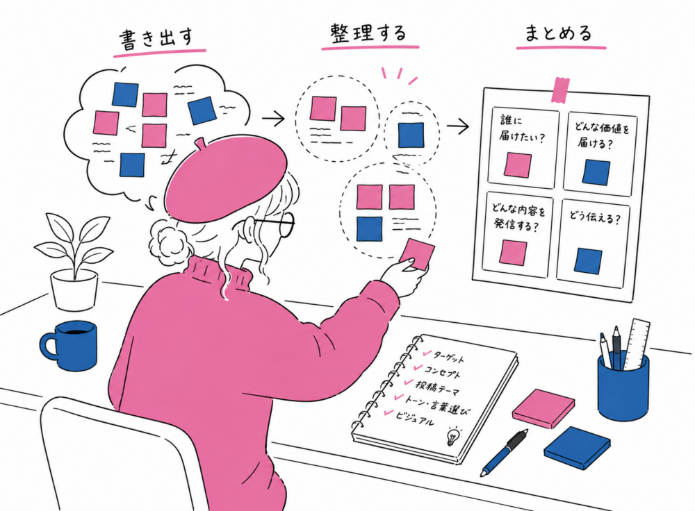 伝えたいことを整理整頓する