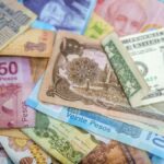 10 and one 10 us dollar bill