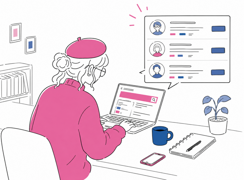 ネットで仕事を募集する