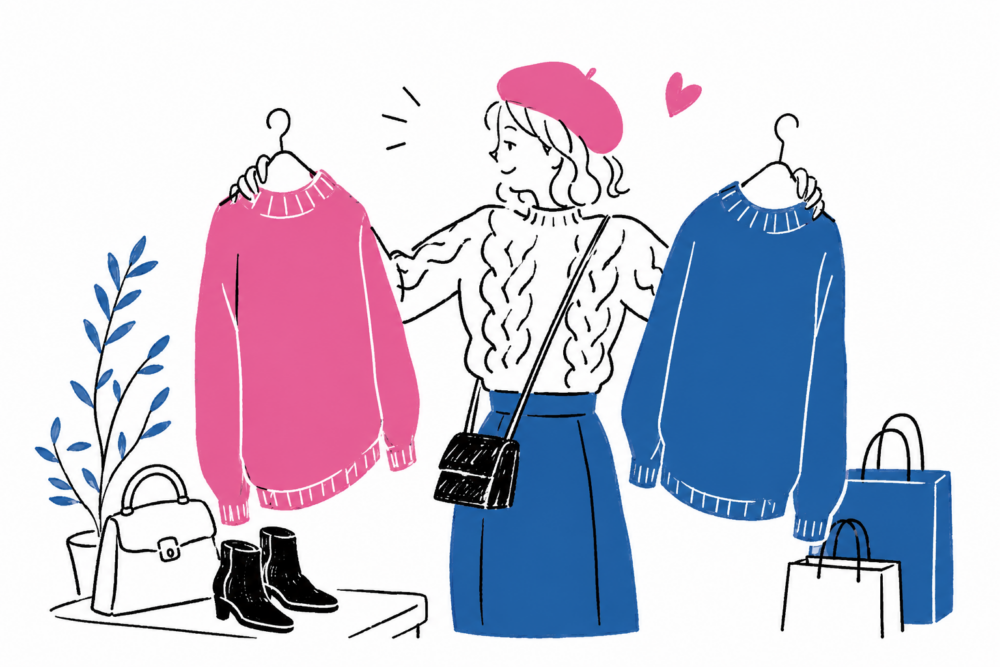 おすすめ商品を紹介する