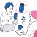 商品を相手に薦める