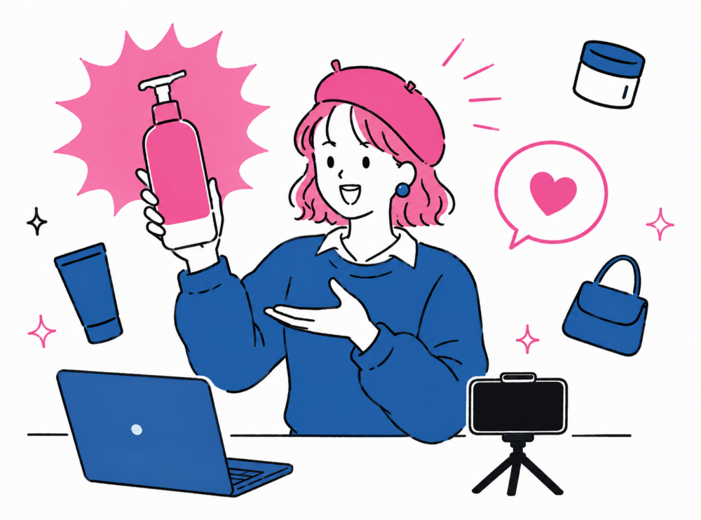 好きな商品を宣伝する